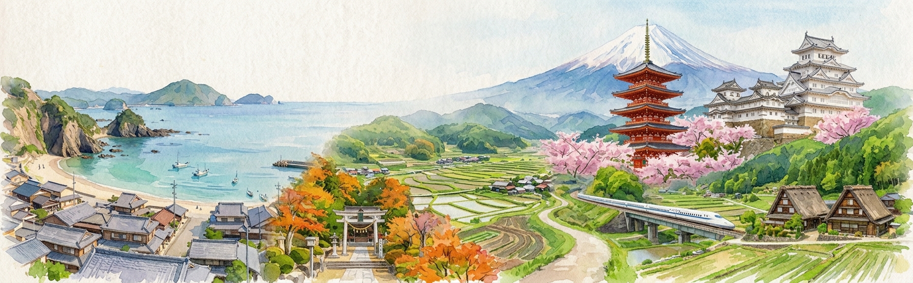 日本｜津々浦々